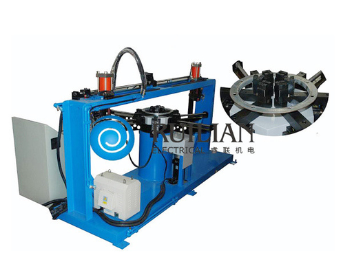OD 100mm-600mm 공기 덕트 플랜지 천공기 10KVA를 처리하기