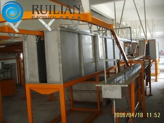 120KW 침지와 드라이링 생산 라인을 운반하는 스프레이 도장 장비 중단