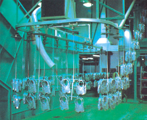 120KW 스프레이 도장 장비 알루미늄 부분 코팅 라인 15m/Min