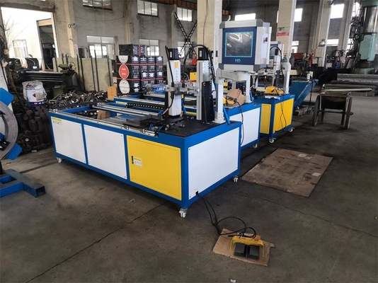 650 Rpm / 민 통풍관 각도 철 플랜지 용접기 20KVA